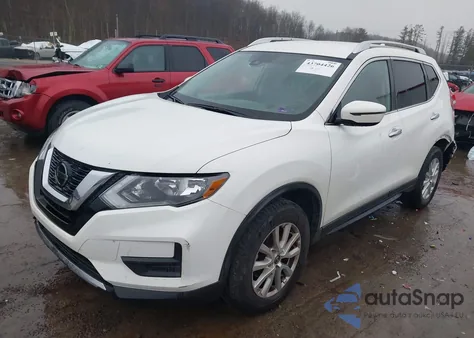 2020 Nissan Rogue Sv Intelligent Awd z USA, uszkodzony, nr VIN JN8AT2MV2LW142322